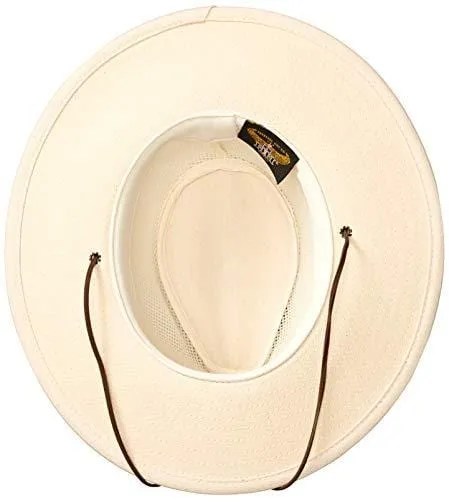 Henschel Hats Aussie Breezer 5310 Cotton Mesh Natural Hat, Medium