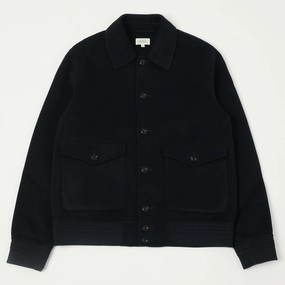 FoldableStructure Hartford 'Douglas' Wool Jacket - Navy