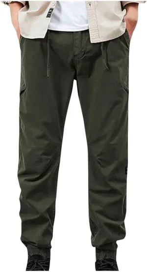 Hiking Pants Mens Water Resistant Tactical Pants Lightweight Military Pant Outdoor Work Cargo Pants Multi Pocket
