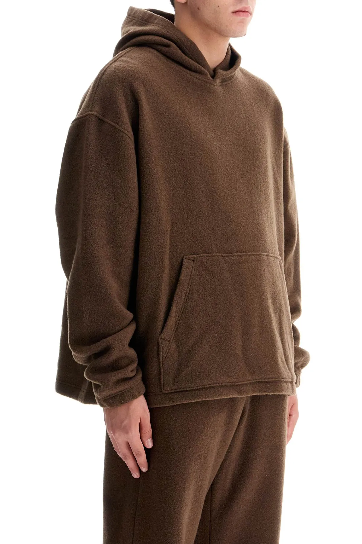 hooded fleece sweatshirt NFL3 X02 CASTORO FLEECE
