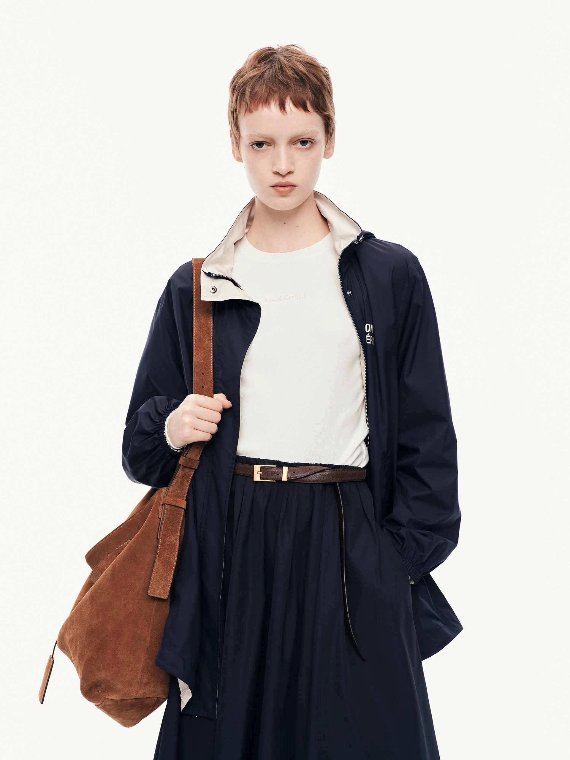 Urban Hike Style Hooded Zipper Coat