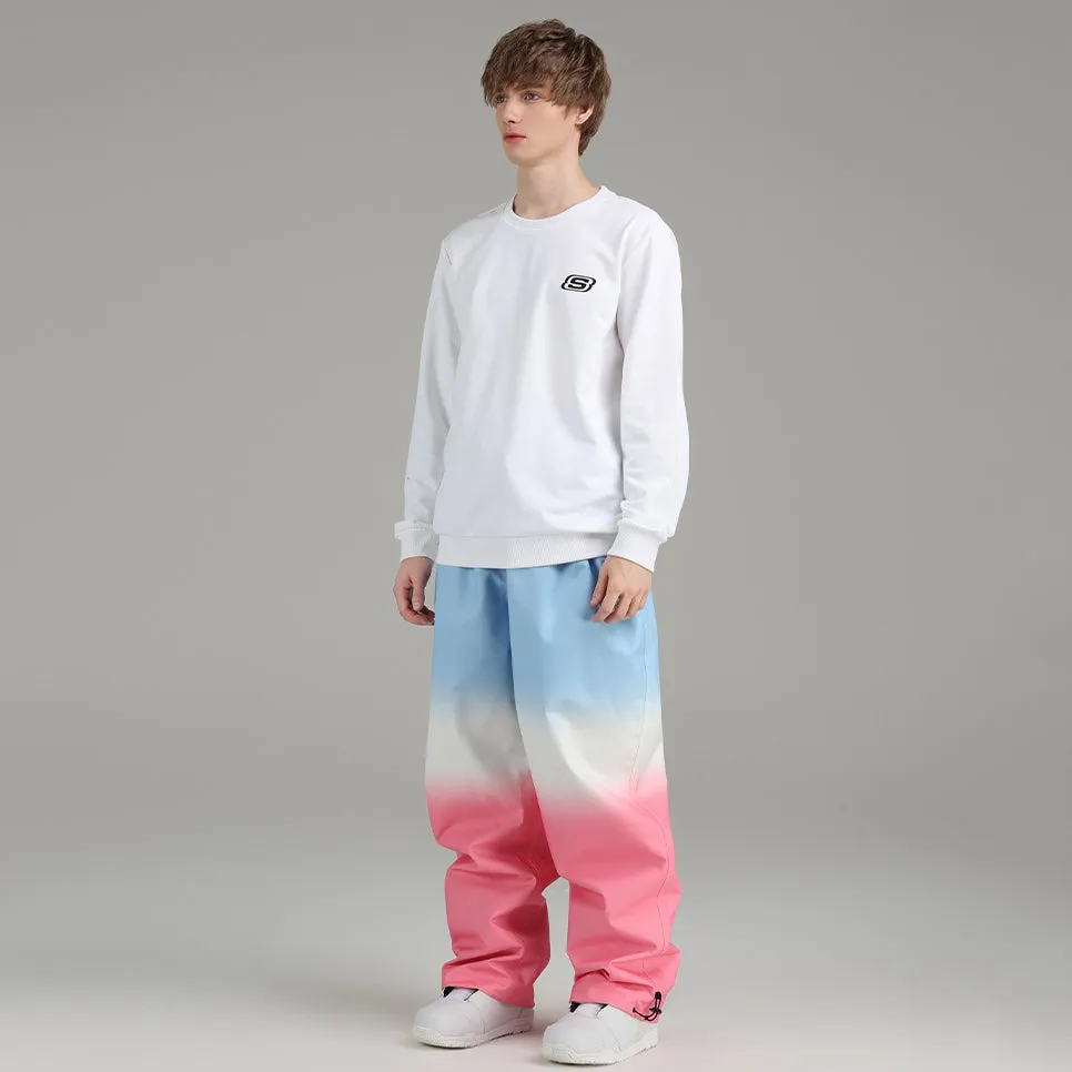Hotian Men Ski Set Cargo Jacket & Jogger Pants