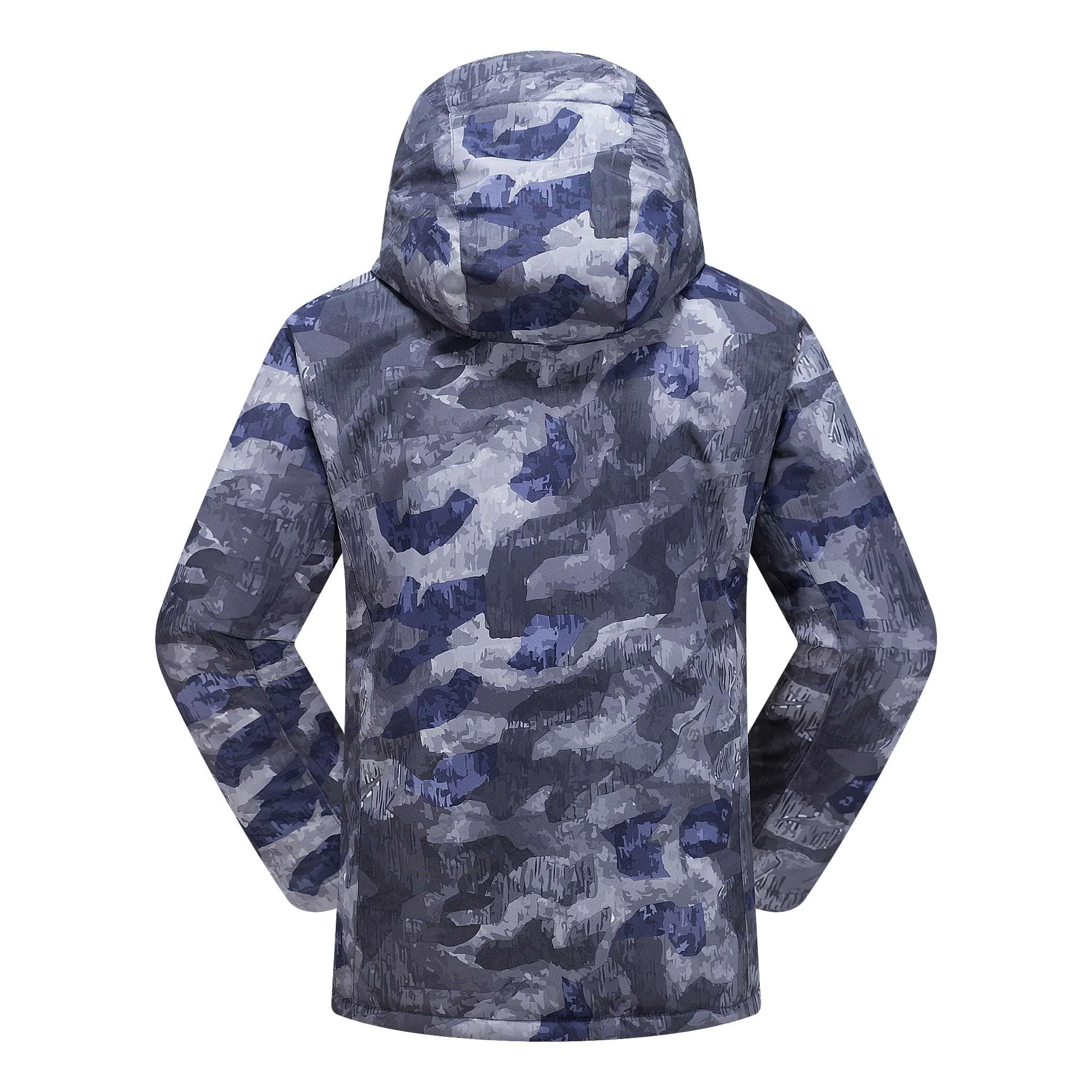 Hotian Men Ski Set Insulated Jacket & Bib Pants Waterproof