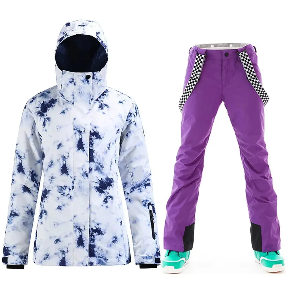 HOTIAN Women's Ski Jacket and Pants Set