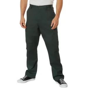 Hunter Green - Tactical BDU Pants - Cotton Polyester Twill - Button Fly