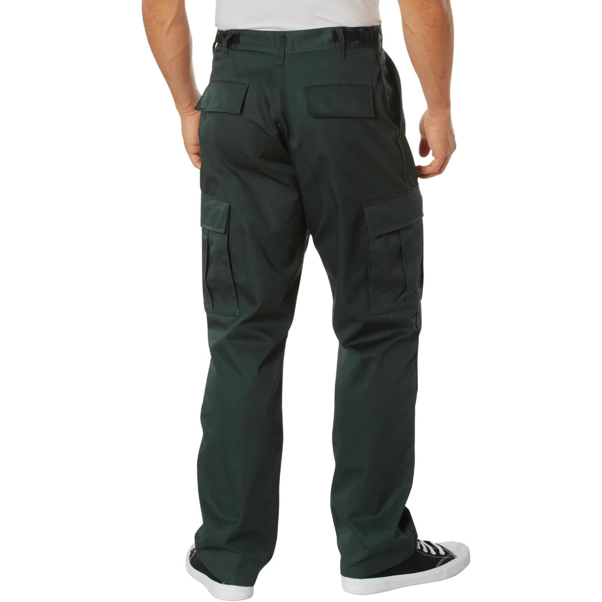 Hunter Green - Tactical BDU Pants - Cotton Polyester Twill - Button Fly