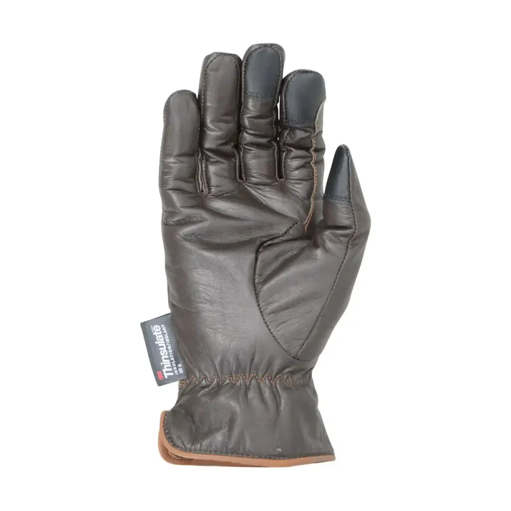 Hy Equestrian Thinsulate™ Leather Winter Riding Gloves
