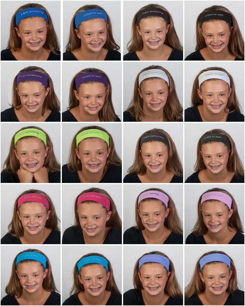 I am awesome™ black headband