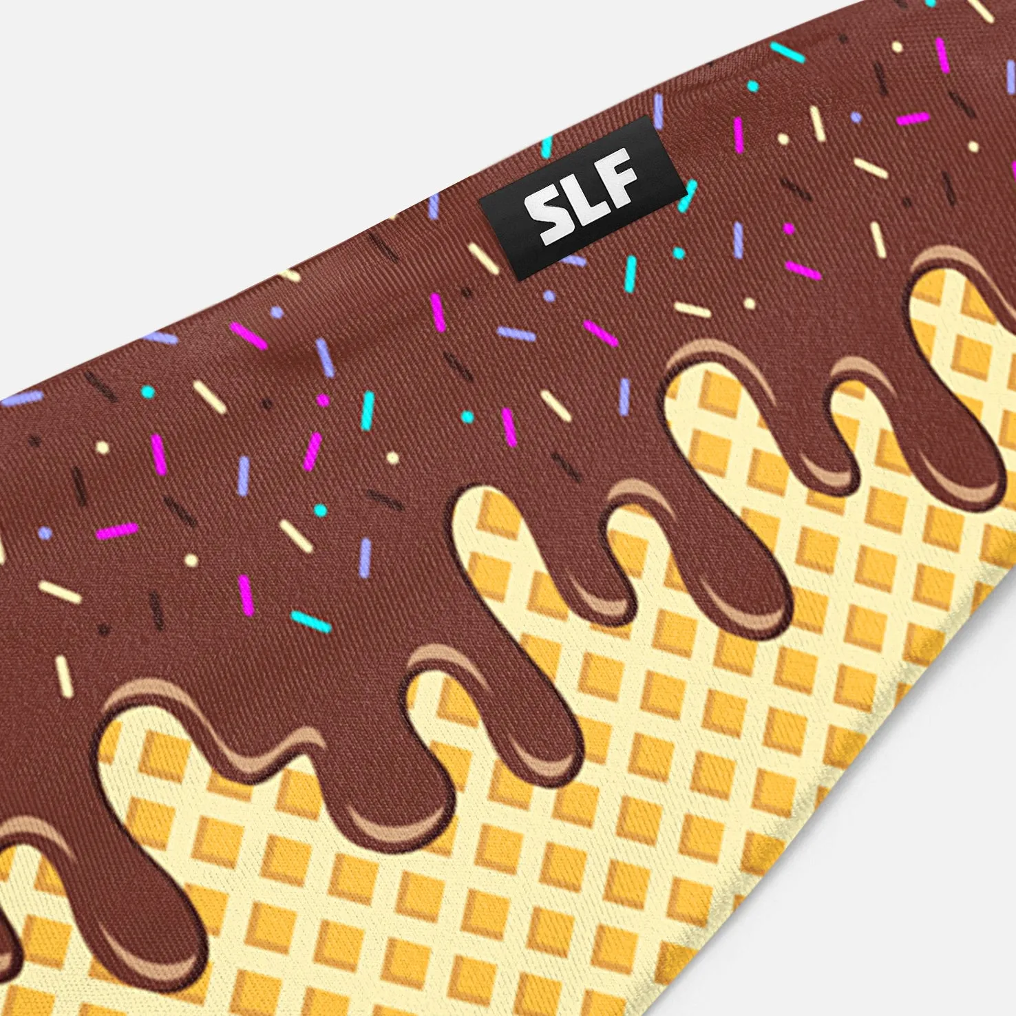 Ice Cream Cone Brown Kids Headband