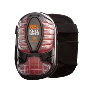 Impacto 865-00 All-Terrain Gel Knee Pads – Gel Cushioning, Rugged Design, Secure Fit, Non-Slip Grip, Durable Shell for Comfort & Stability