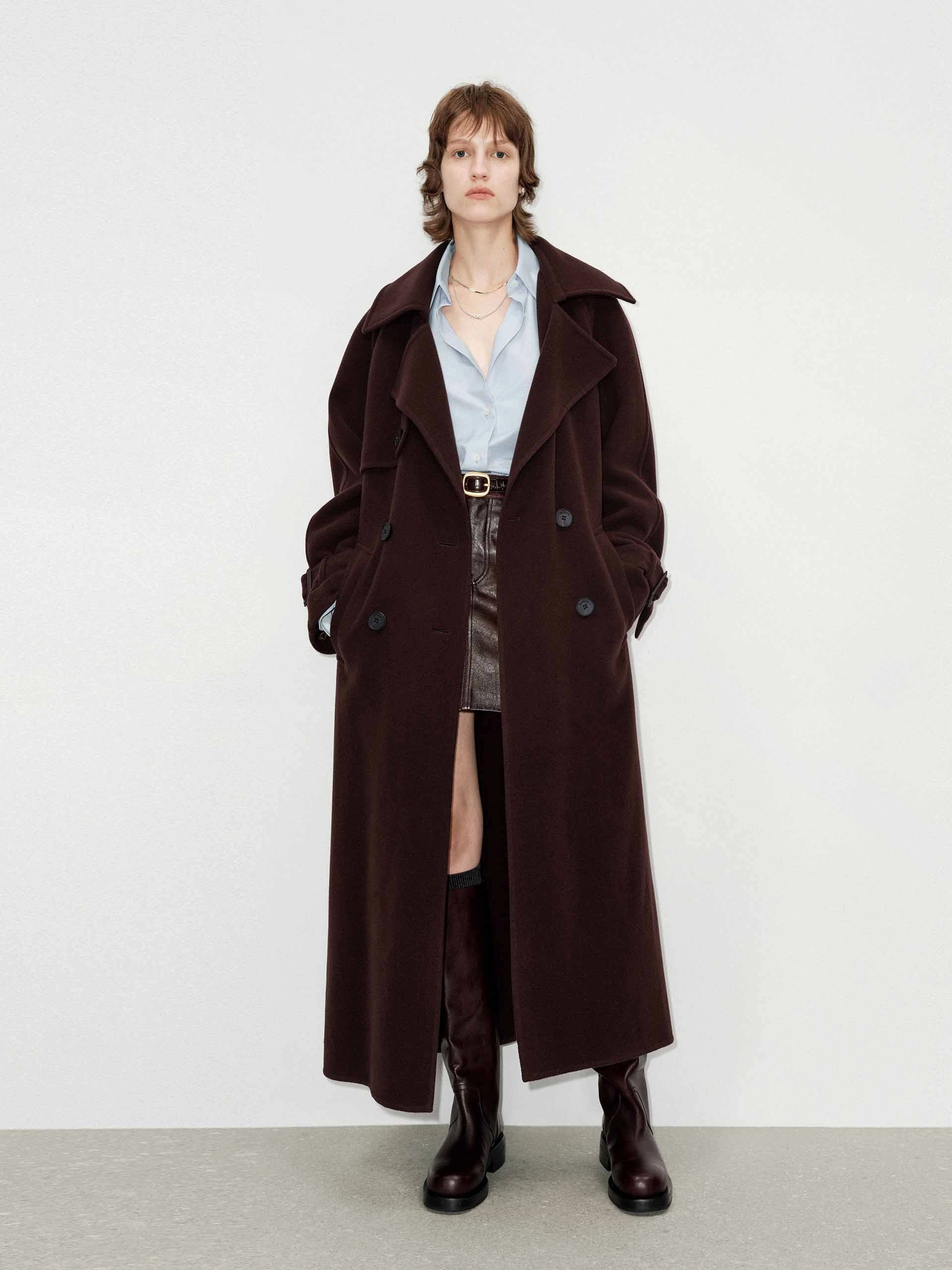 Include Bleted Wool Overcoat Crisp Air Piece