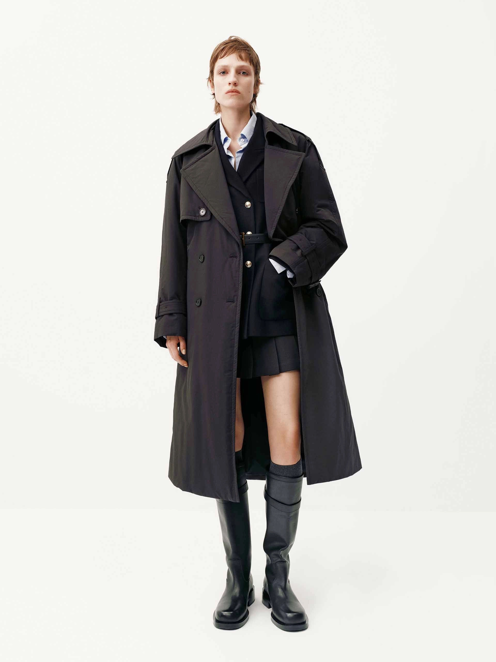 Include Scarf Long Down Jacket Soft Fleece Lining