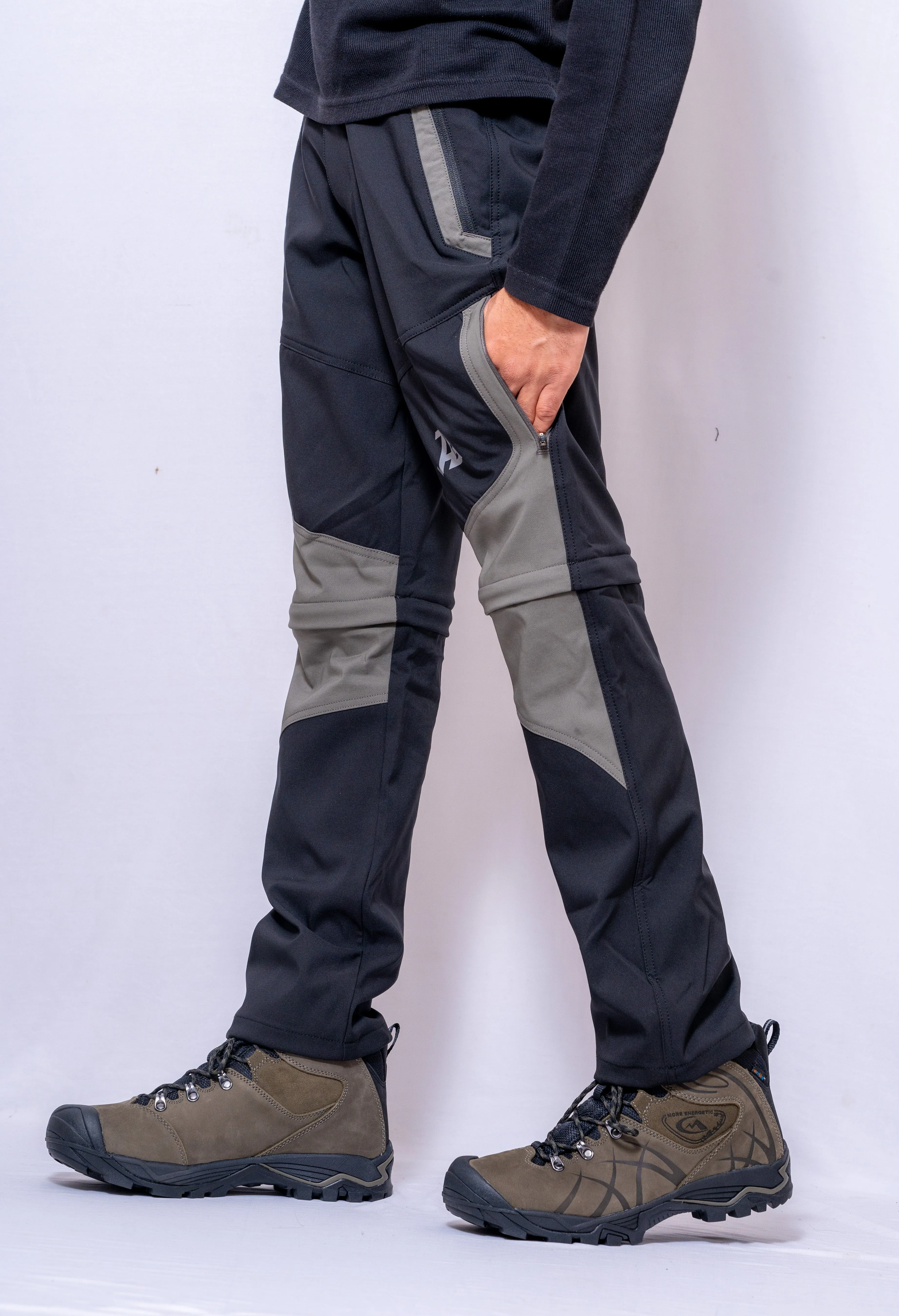 JAG Delta 2.0 Convertible Trekking & Hiking Pants | Traveller Series | Quick-Dry | Unisex Design | 6 Pockets