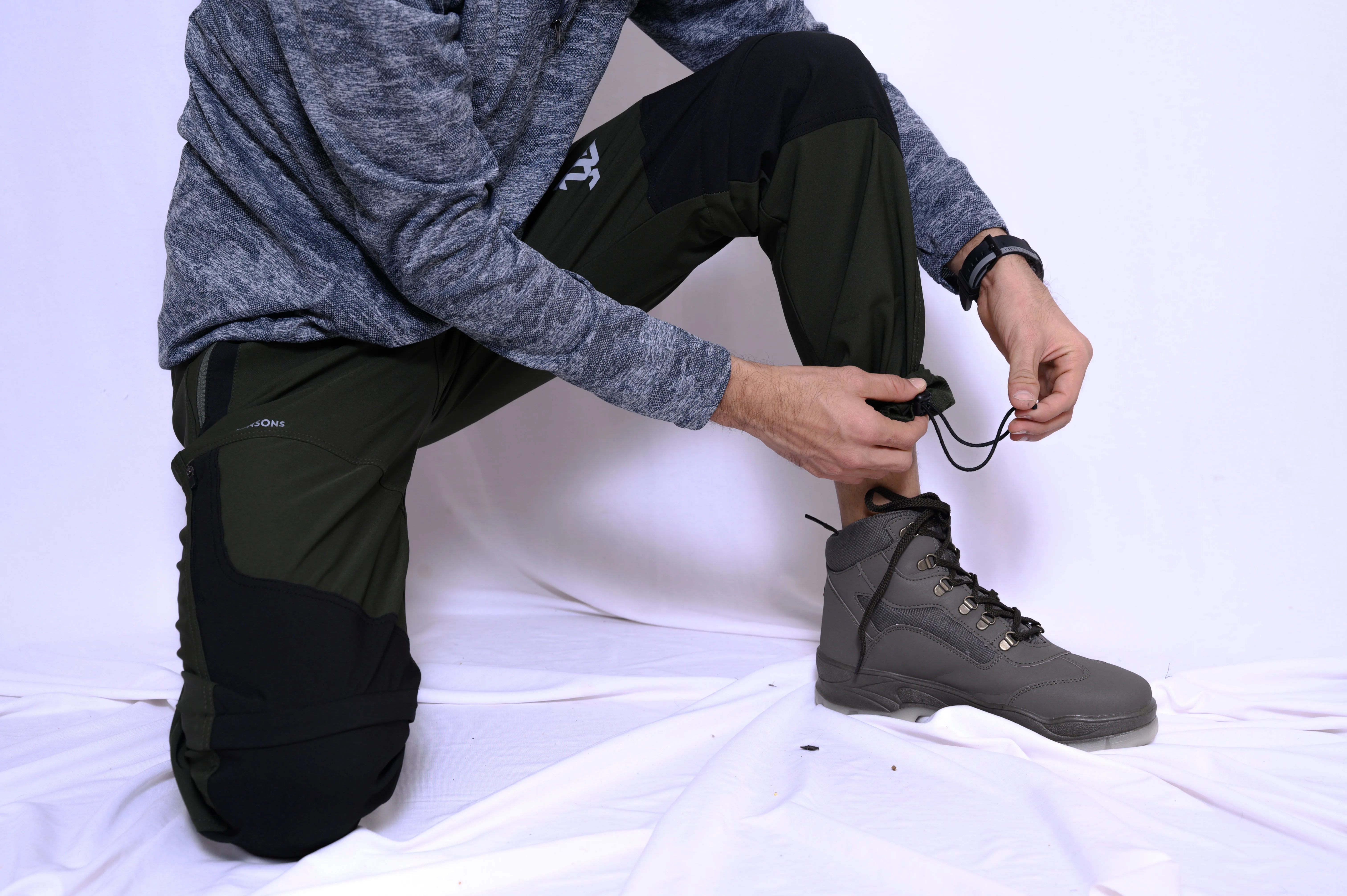 JAG Delta 2.0 Convertible Trekking & Hiking Pants | Traveller Series | Quick-Dry | Unisex Design | 6 Pockets