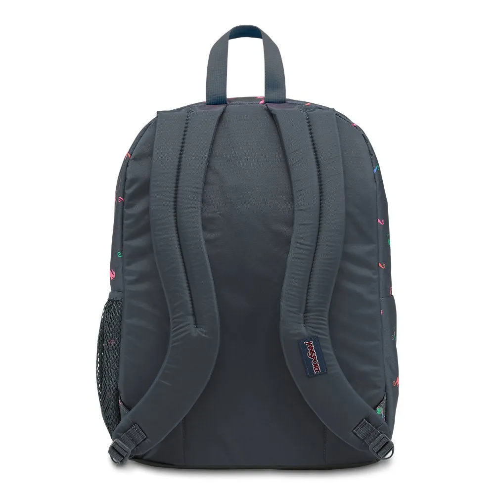JanSport Big Student Backpack - Dark Slate Seahorse - Oversized
