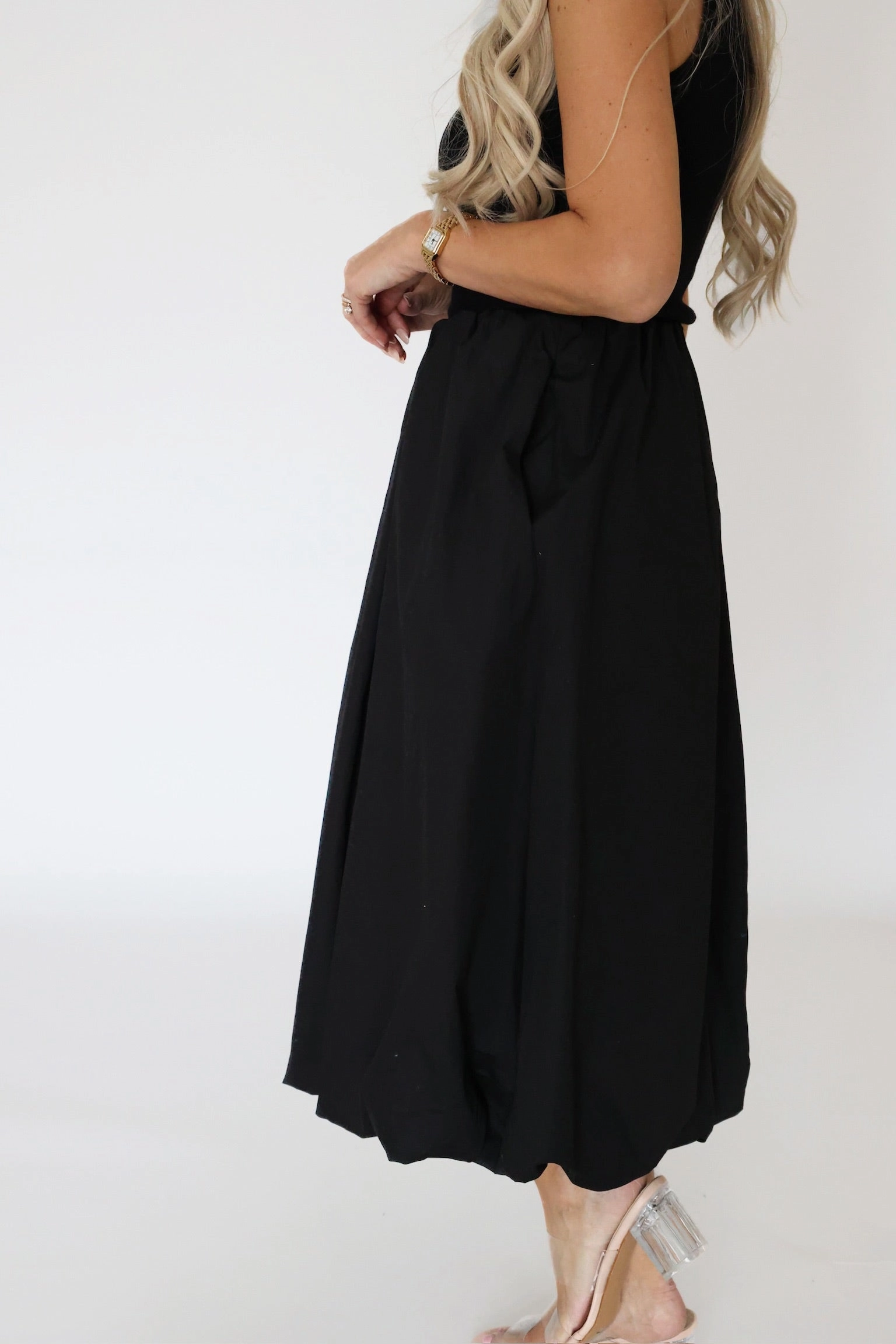 Jasmyne Skirt Flexible Waistband VersatileLayering