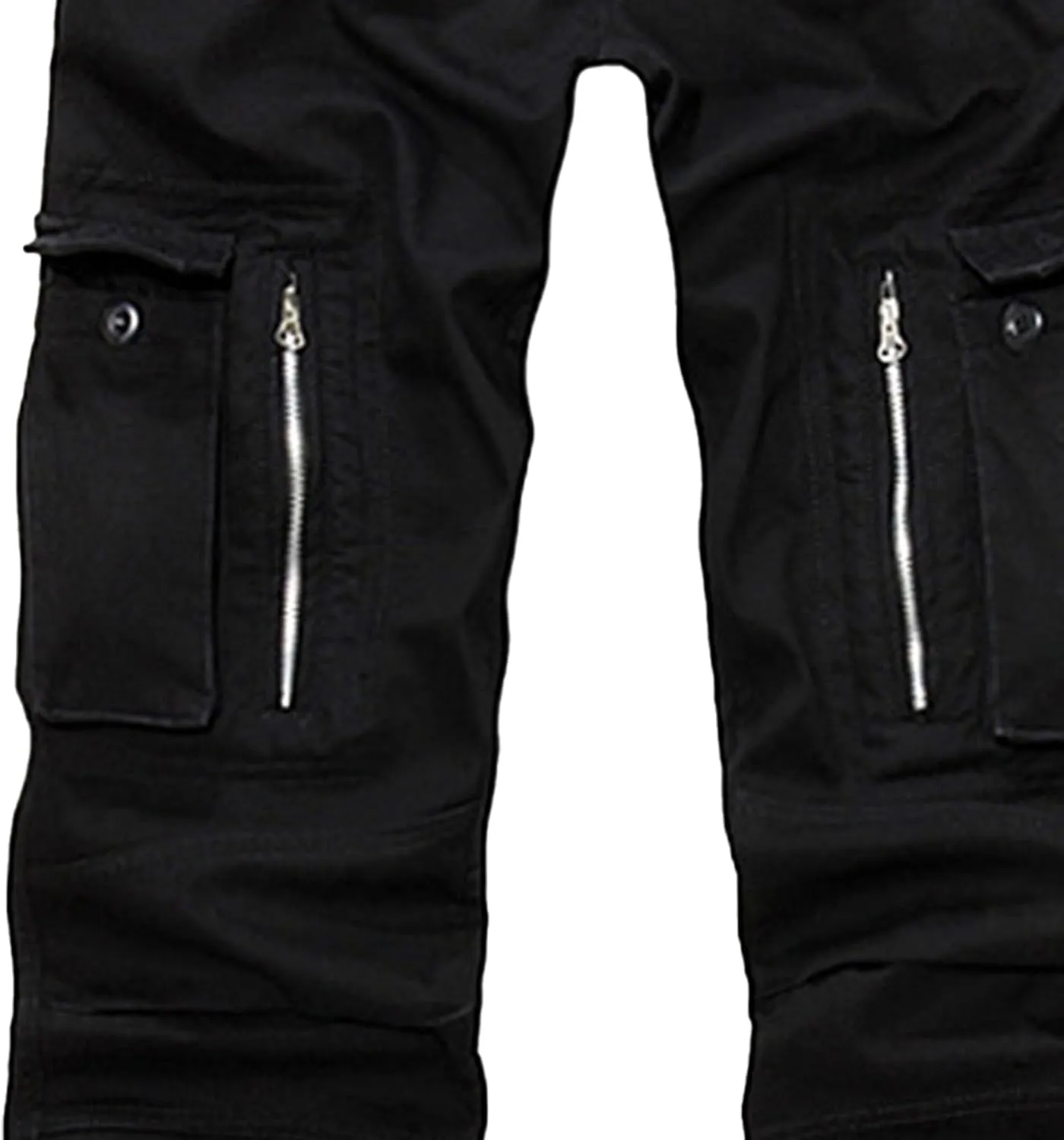 JEShifangjiusu Men Water Resistant Pants Cotton Outdoor Pants Straight Fit Tactical Combat Army Cargo Pants with Multi Pocket