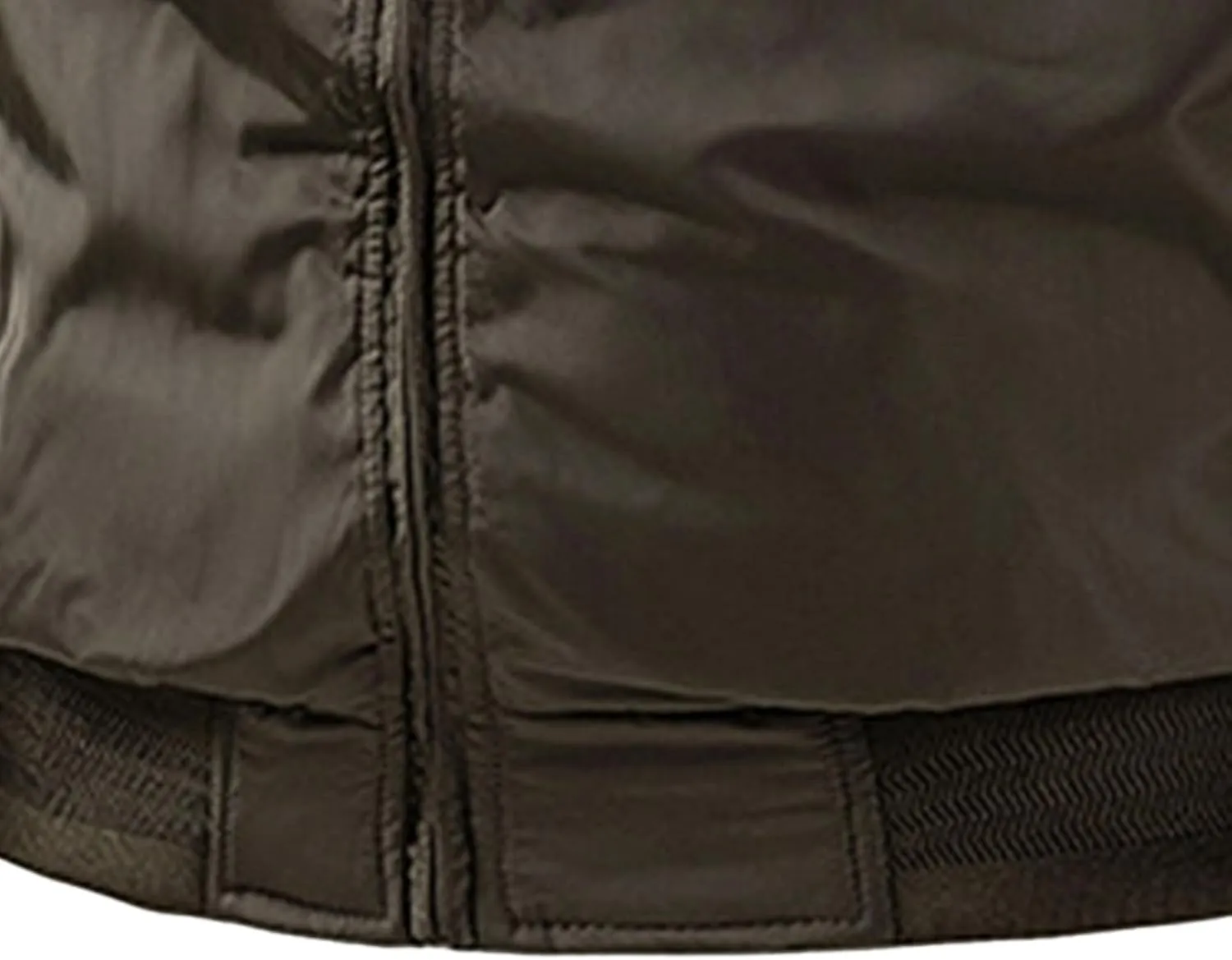 JEsilunmaMY Men's Outdoor Cotton Bomber Jacket Full Zip Windproof Windbreaker Military Jackets Warm Winter Padded Coats