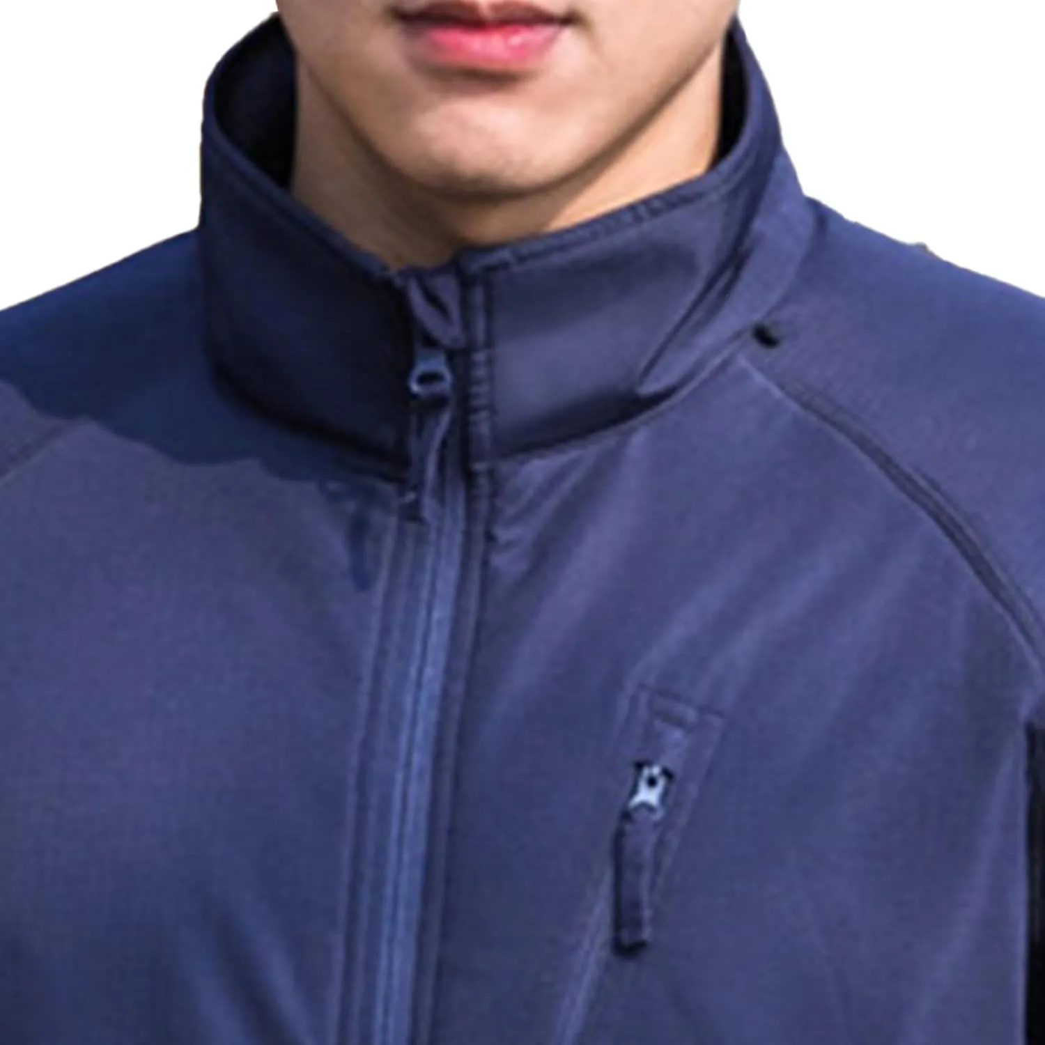 JEsilunmaMY Mens Stand Colllar Outdoor Hiking Jacket Lightweight Raincoat Waterproof Rain Coat Windproof Mountain Windbreaker