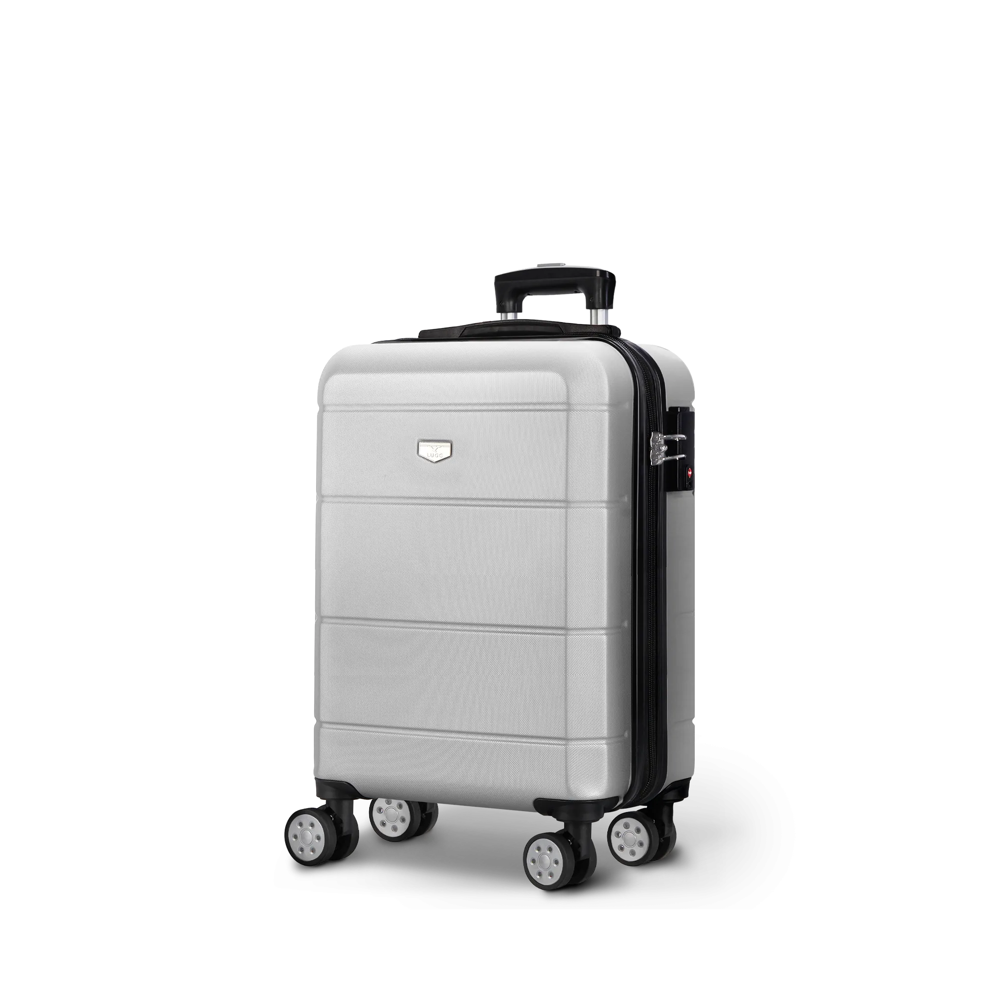Jetset 20" Cabin Suitcase in Silver
