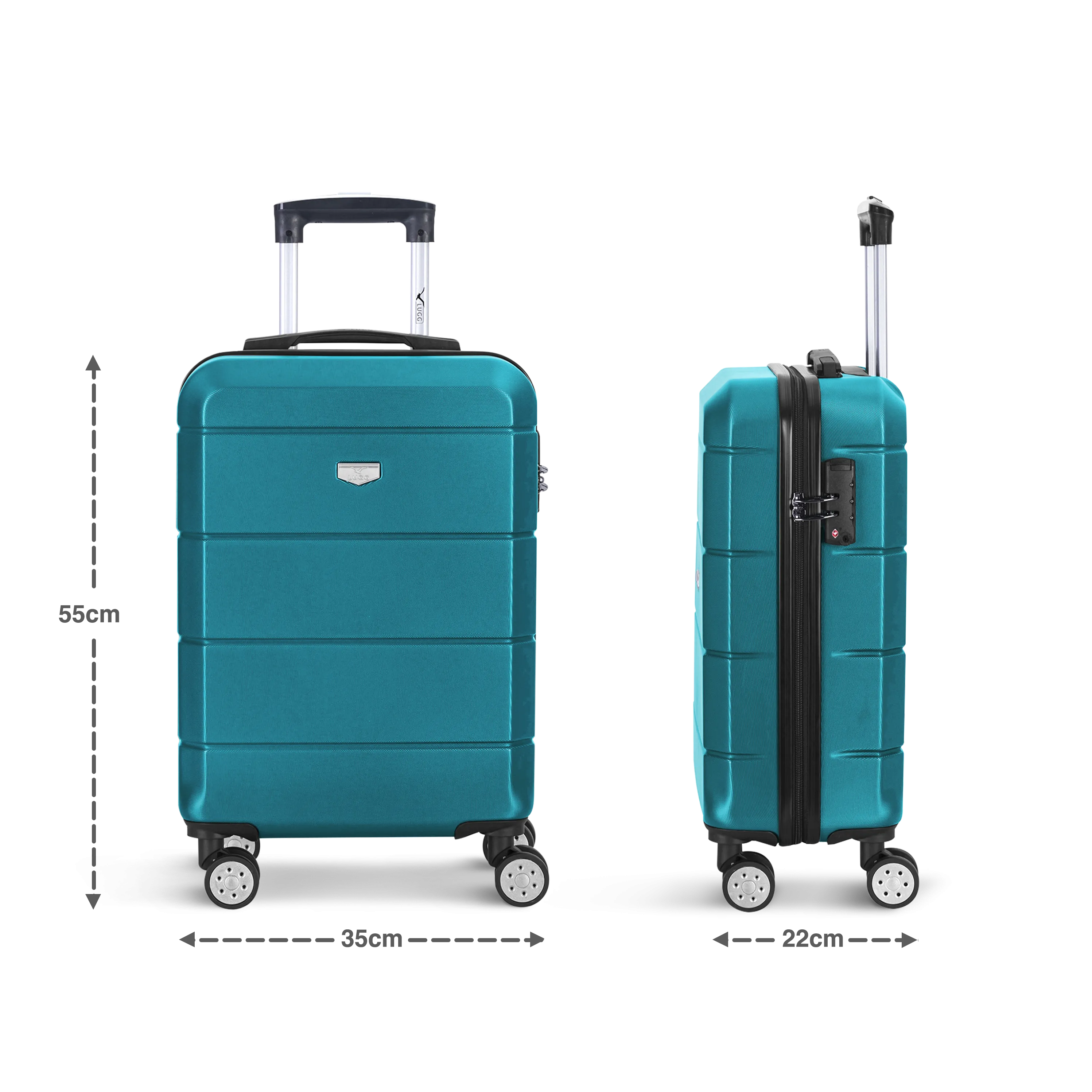 Jetset 20" Cabin Suitcase in Teal