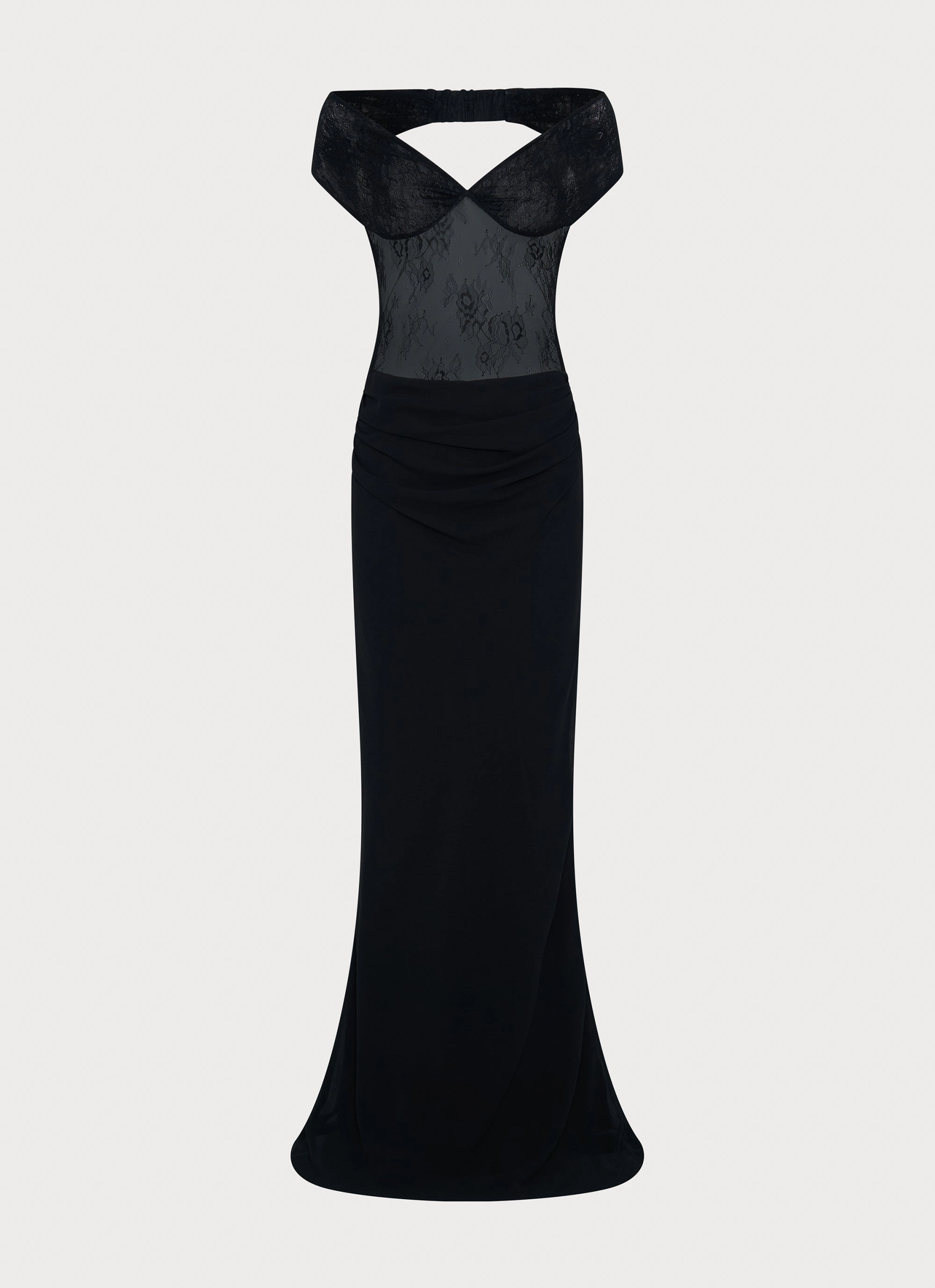Elle Maxi Dress - Black NonChafeSeams