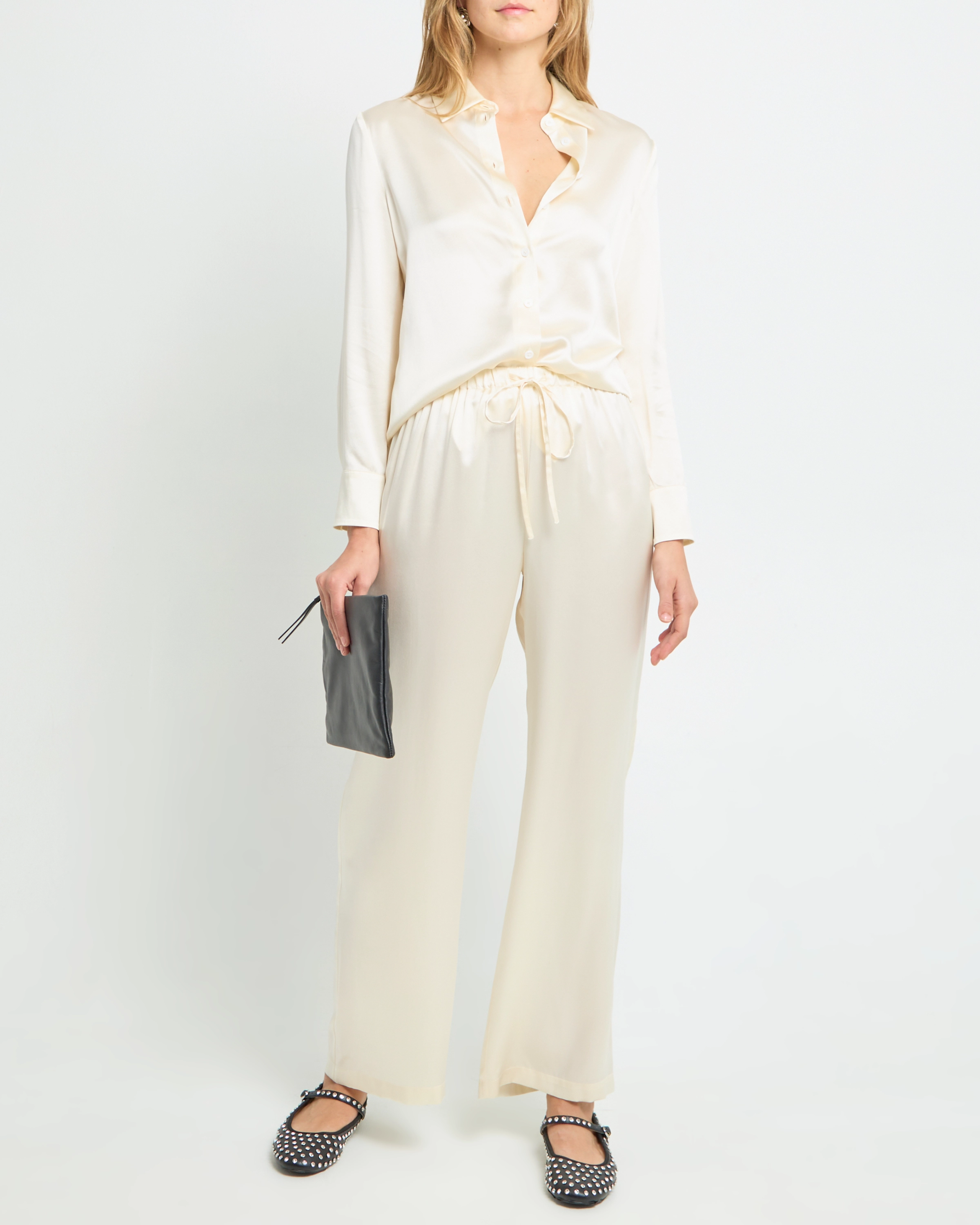 Josie Silk Pant Comfort-First Mid-rise fit