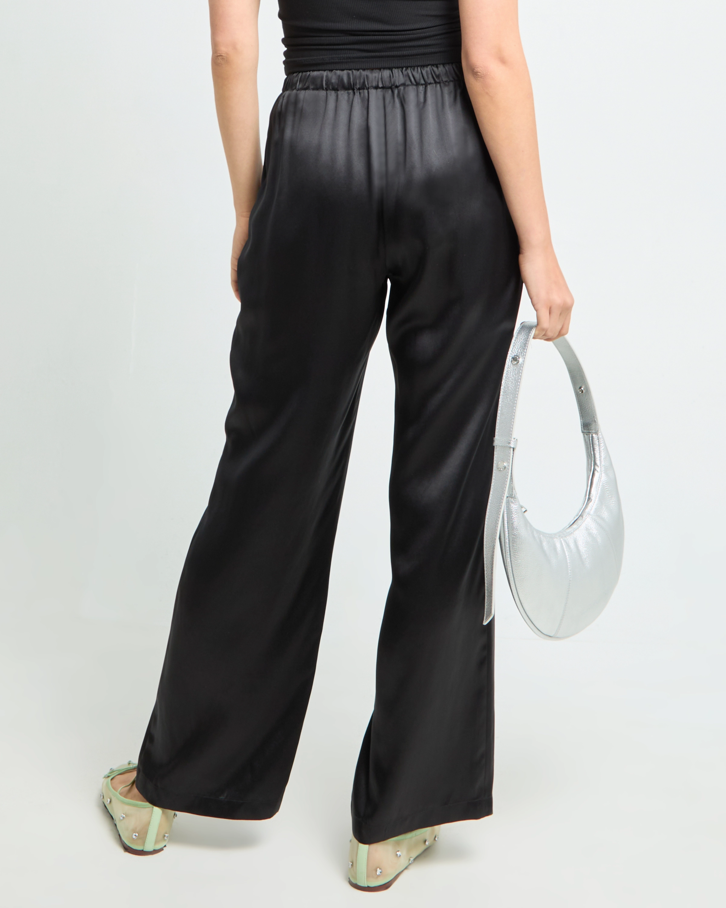Josie Silk Pant On The Move