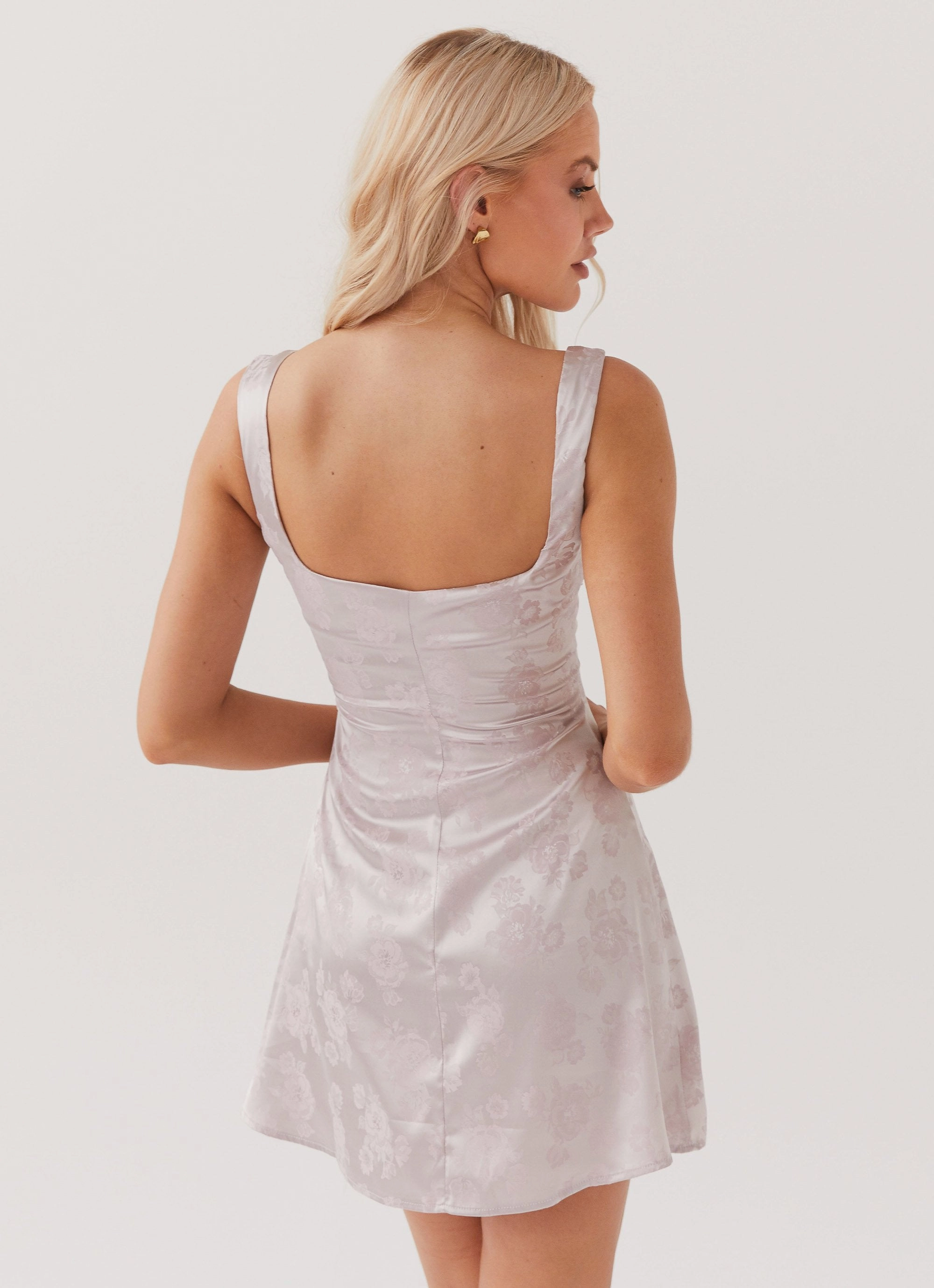 Kailani Mini Dress - Rosette Haute Calm Lines Daily Confidence