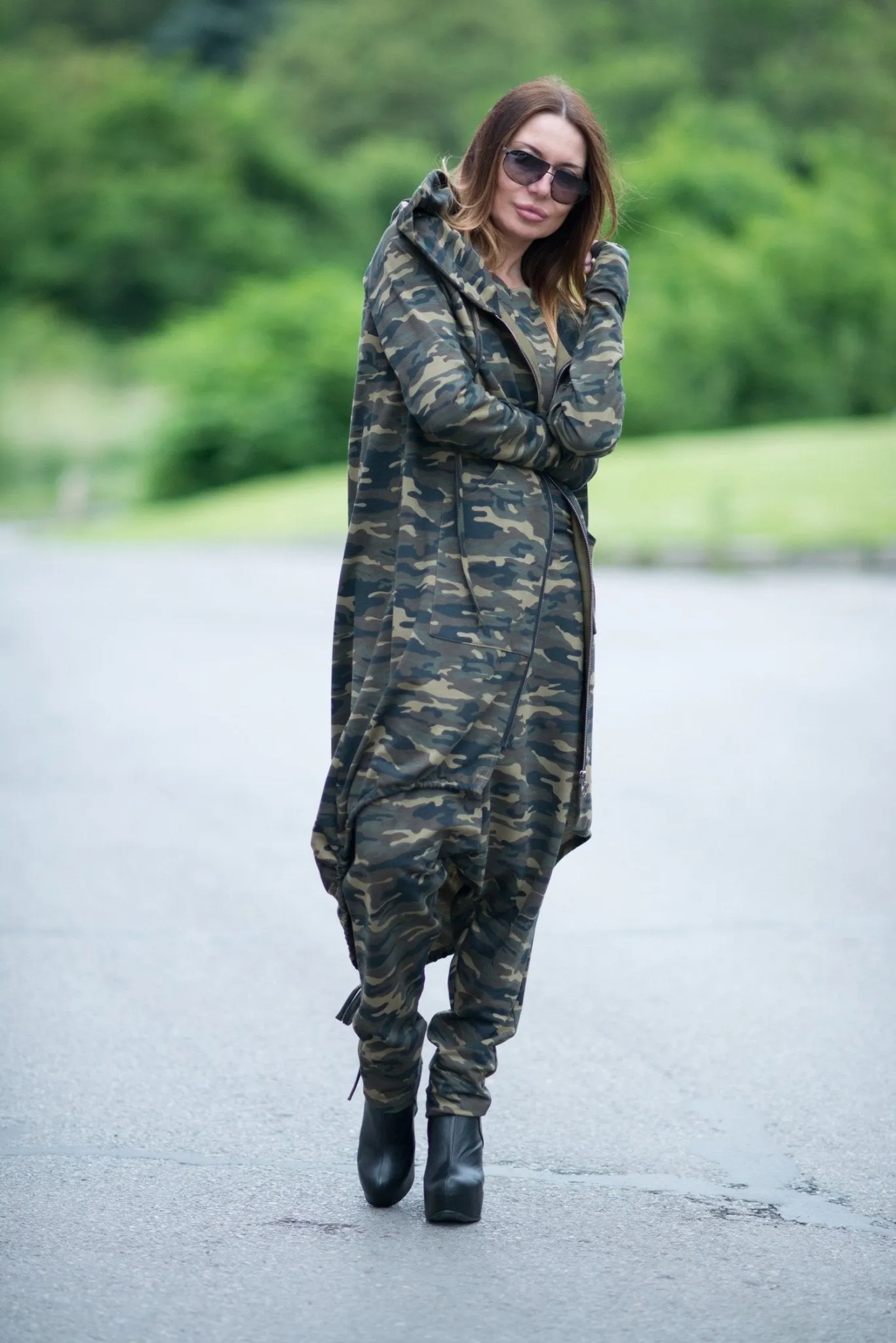 KAMILA Urban Style Hooded Outfit SALE