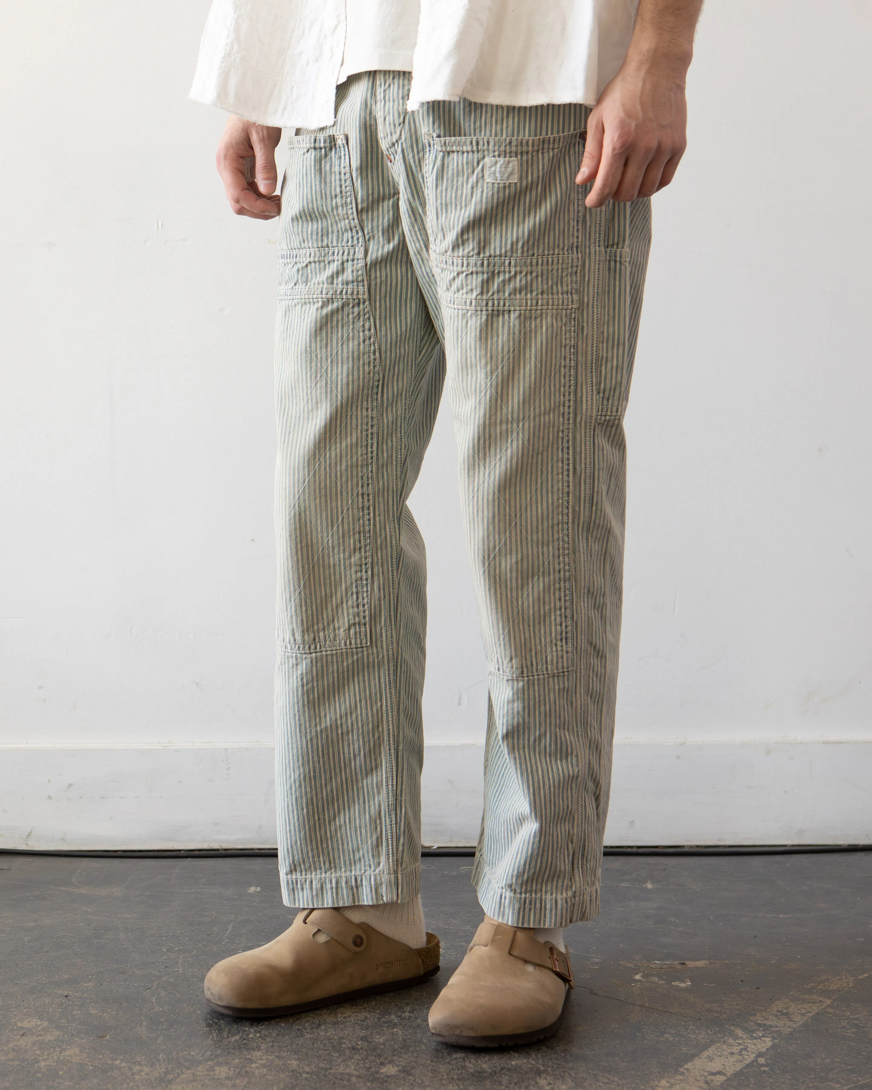Kapital Liberty Hickoree Lumber Pants, Indigo