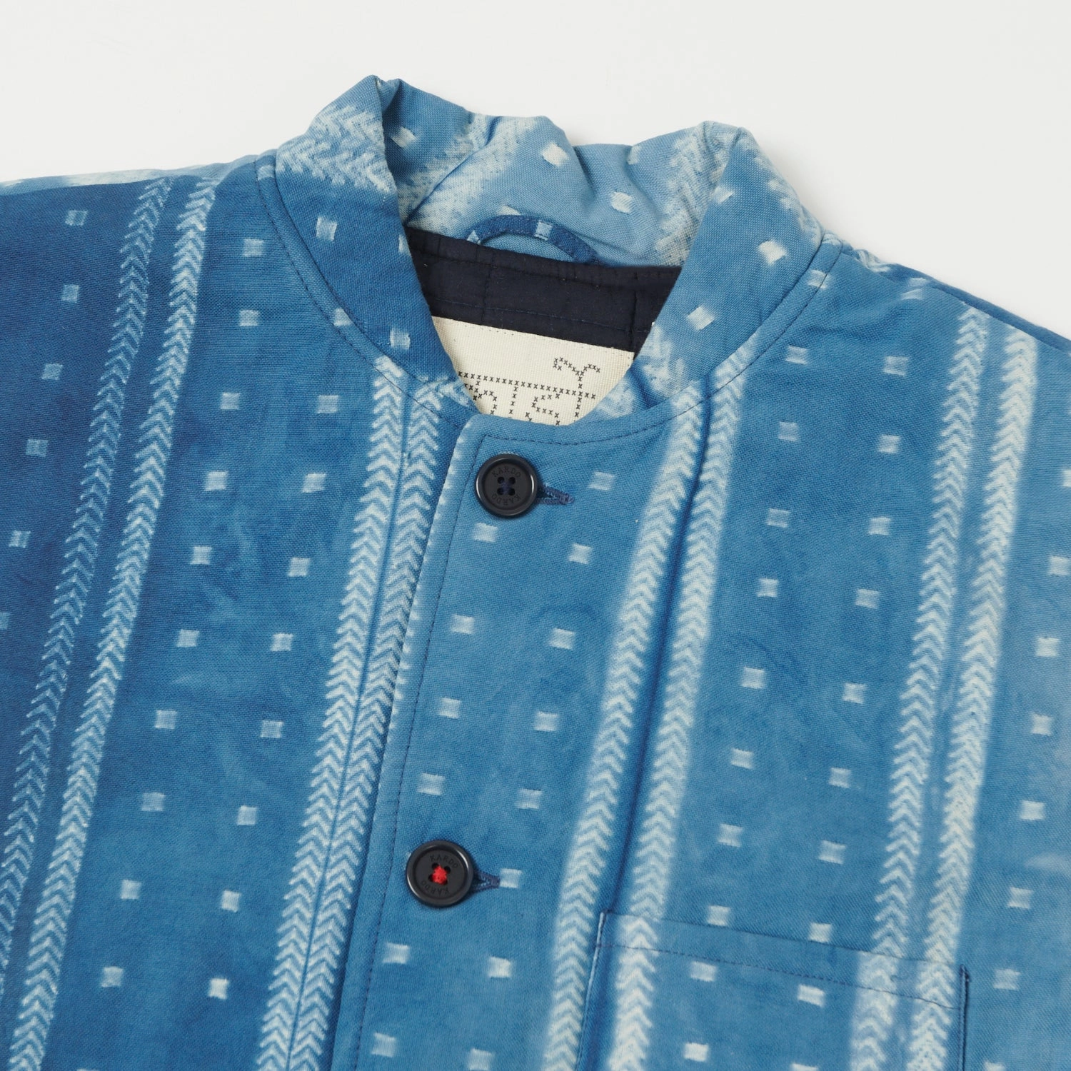 Packable Construction City Chill Style Kardo Leo Quilted Vest - Indigo