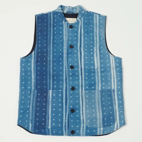 Kardo Leo Quilted Vest - Indigo QuickRelease Buckles EasyClean Coating