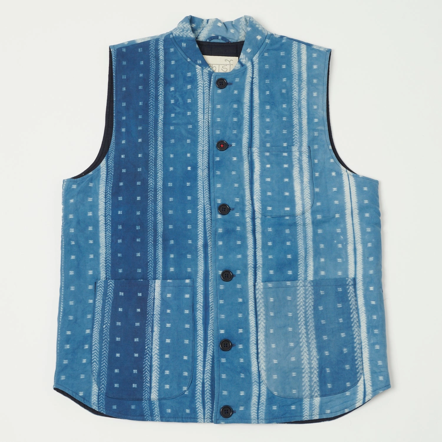 Kardo Leo Quilted Vest - Indigo QuickRelease Buckles EasyClean Coating