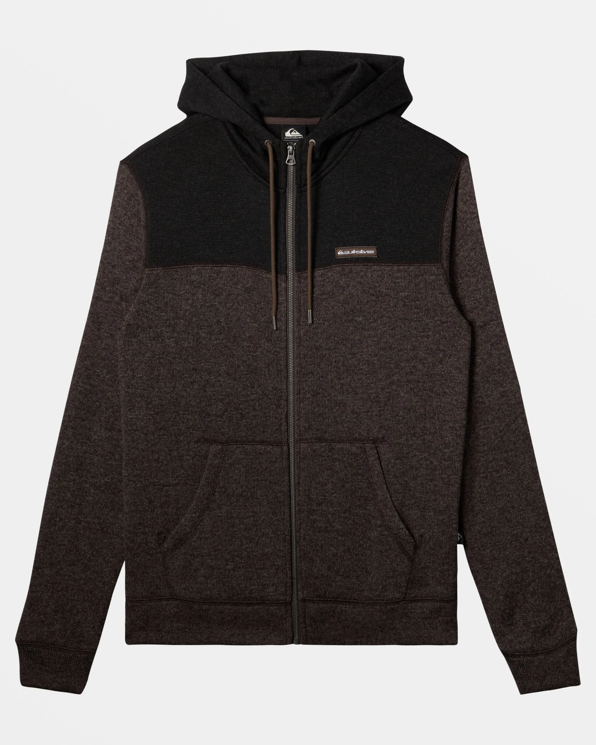 Keller Block Zip Hoodie - Canteen Heather