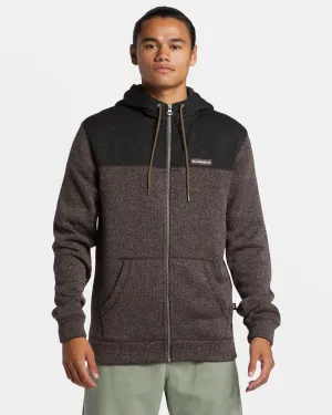 Keller Block Zip Hoodie - Canteen Heather
