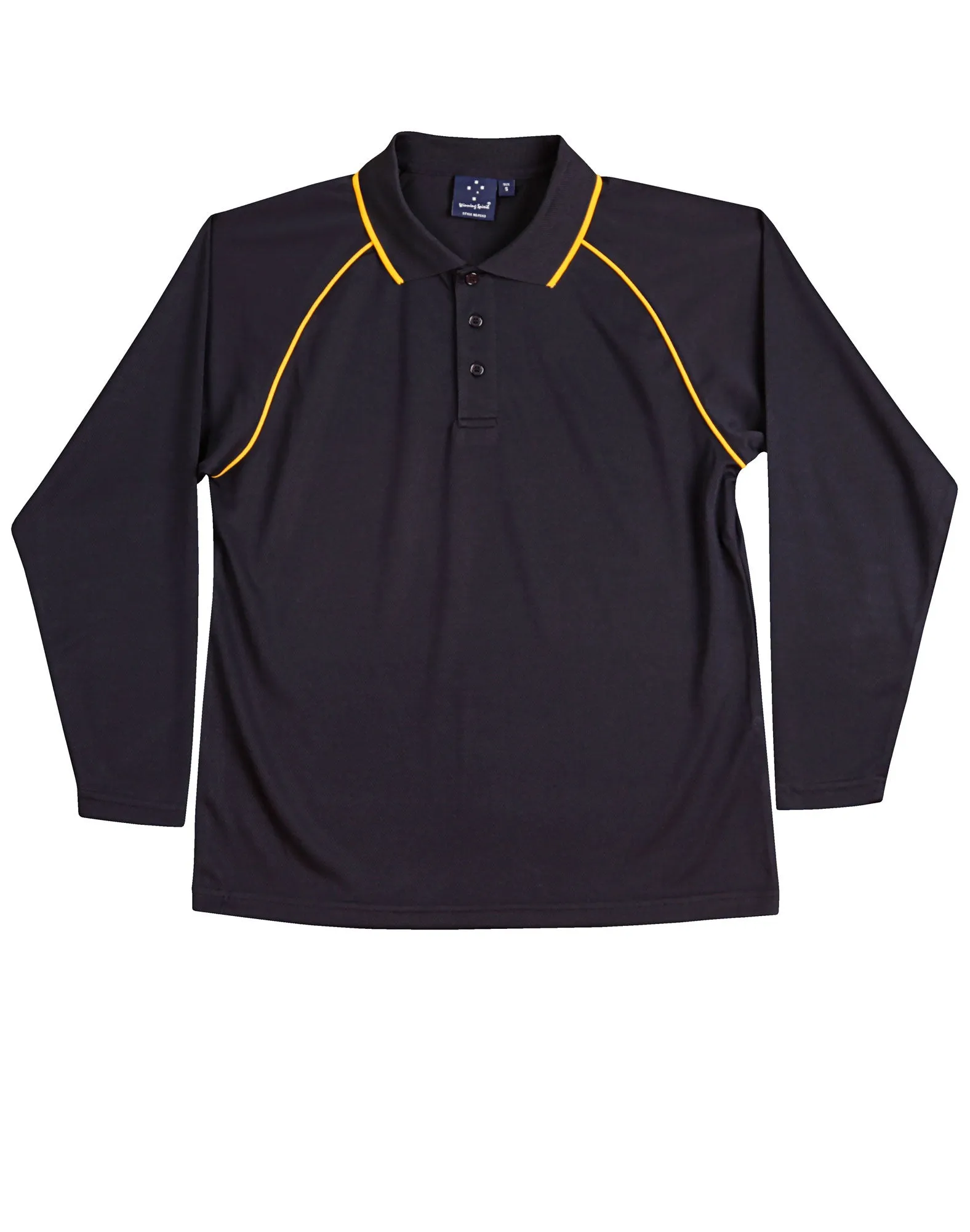 Kids CoolDry® Raglan Long Sleeve Polo (WS-PS43K)