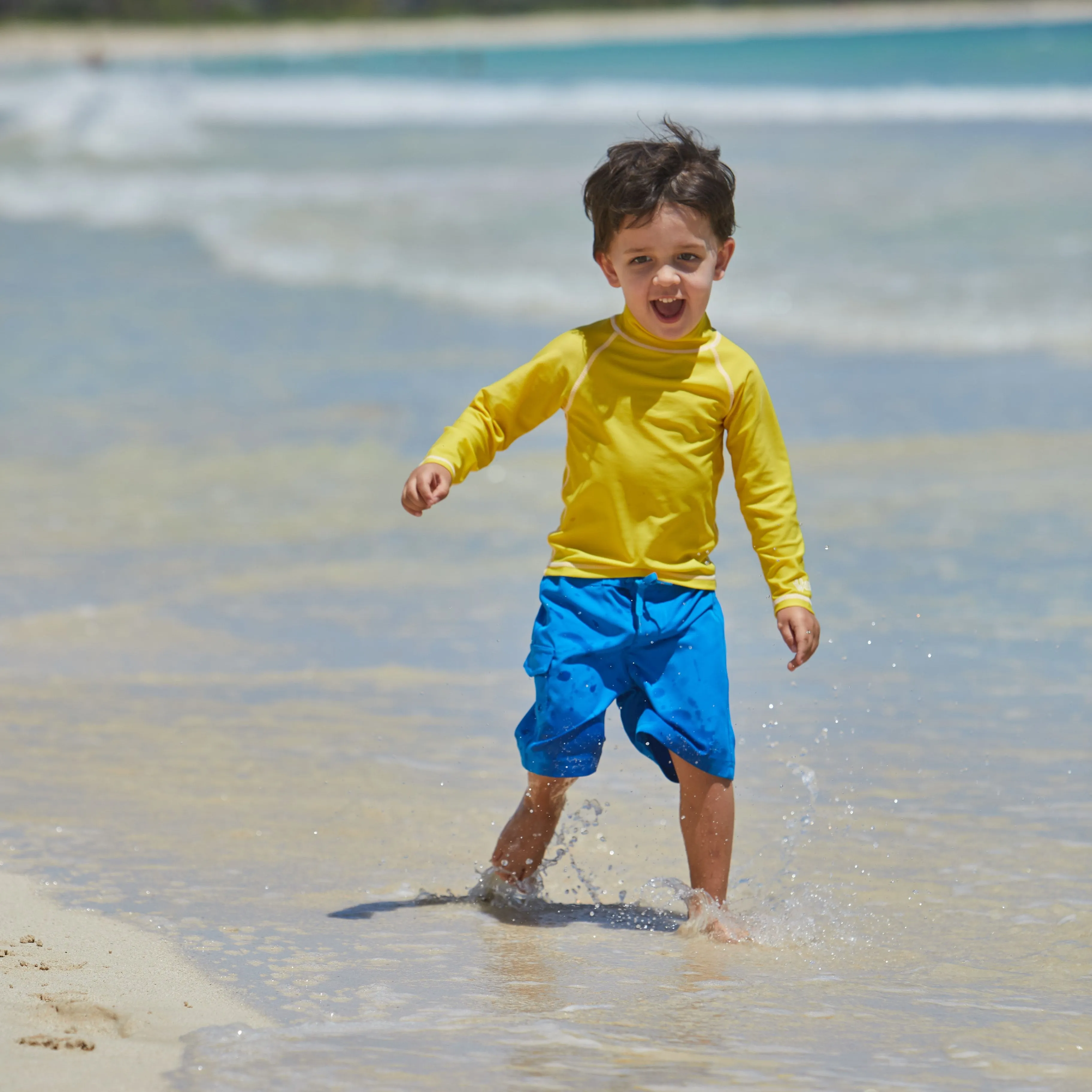 Kid's Long Sleeve Sun & Swim Shirt