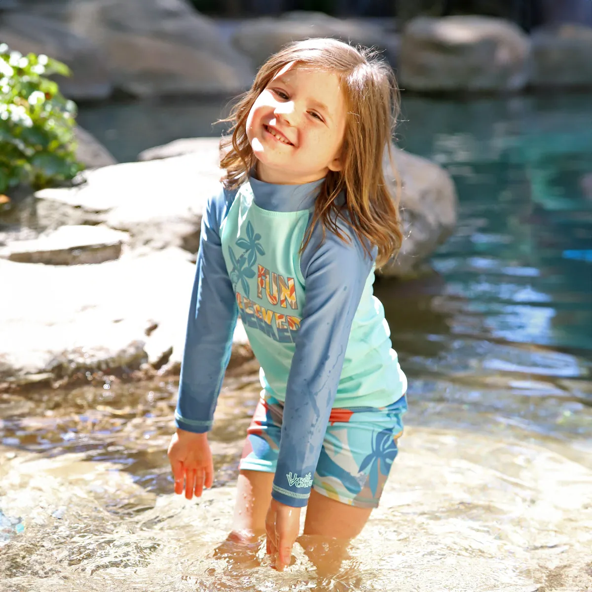 Kid's Long Sleeve Sun & Swim Shirt