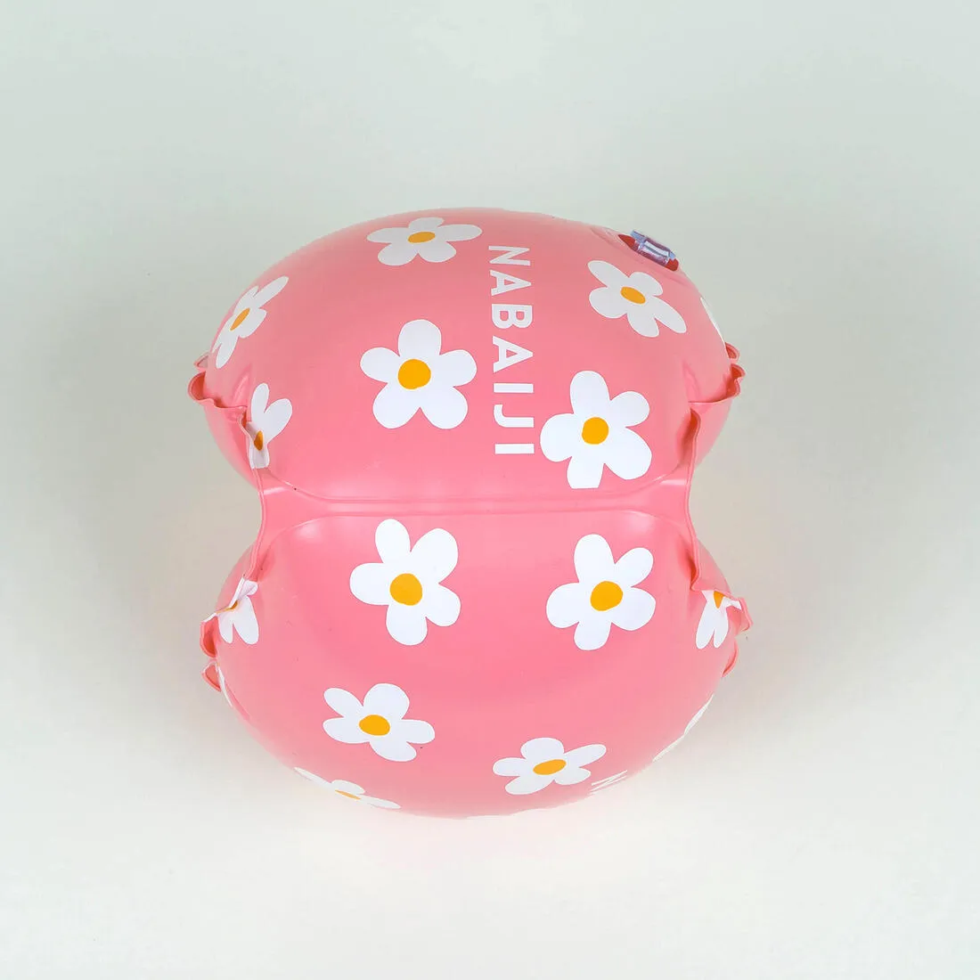 Kids’ Swimming armbands with "FLOWERS” print - 11-30 kg