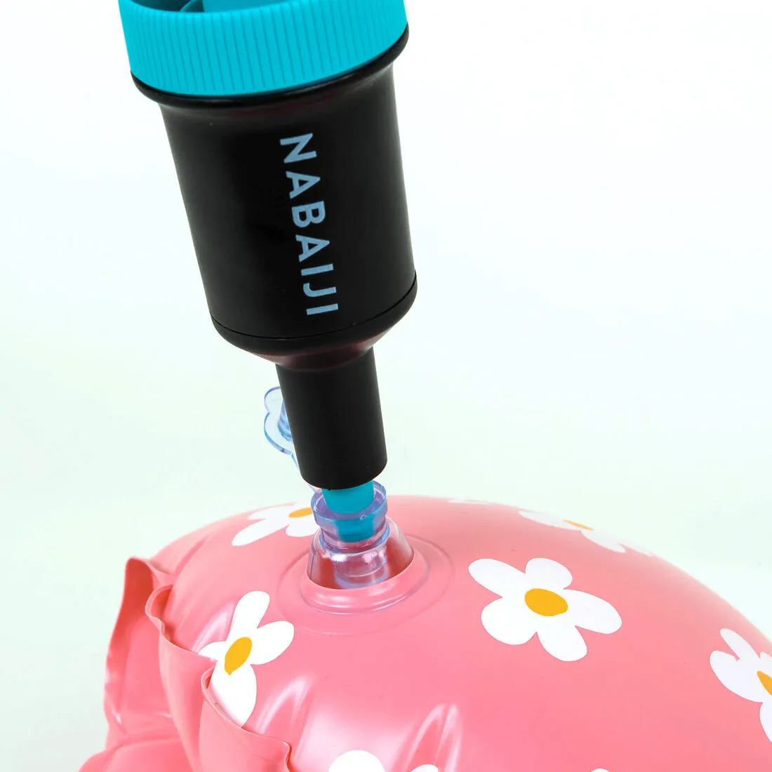 Kids’ Swimming armbands with "FLOWERS” print - 11-30 kg