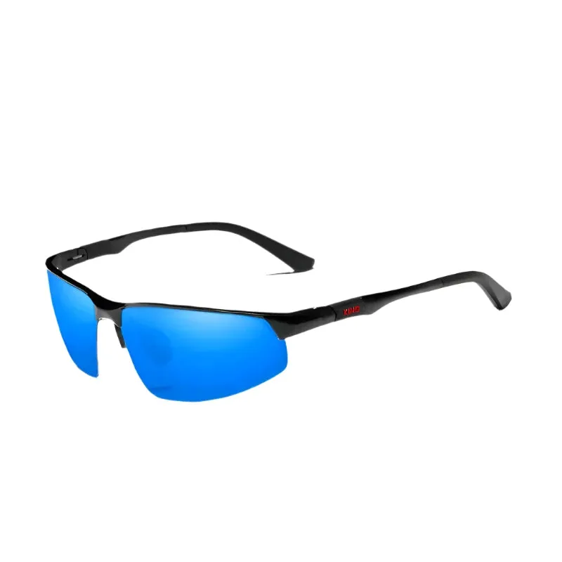 KINGSEVEN Cycling Series Polarized Men Aluminum Sunglasses Blue Mirror Lens Male Sun Glasses Aviation Women For Men Eyewear