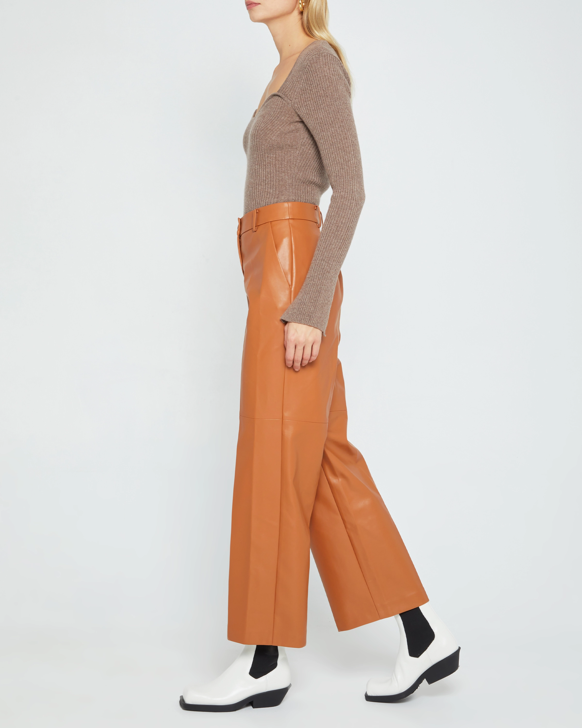 Kitou Faux Leather Pant Boho chic