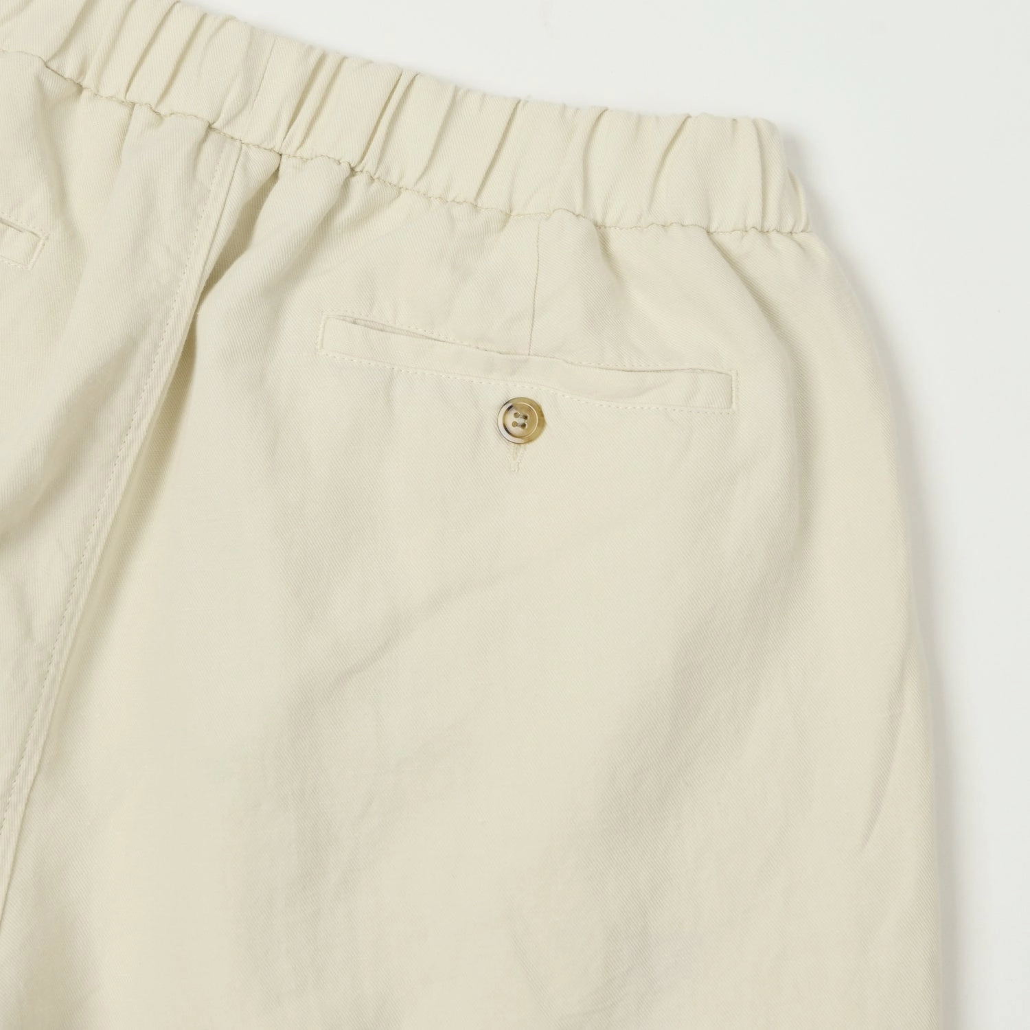 Soft Interior Knickerbocker Park Cotton Linen Pant - Bone