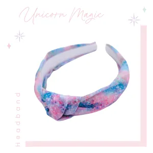 Knotted Headband - Unicorn Magic