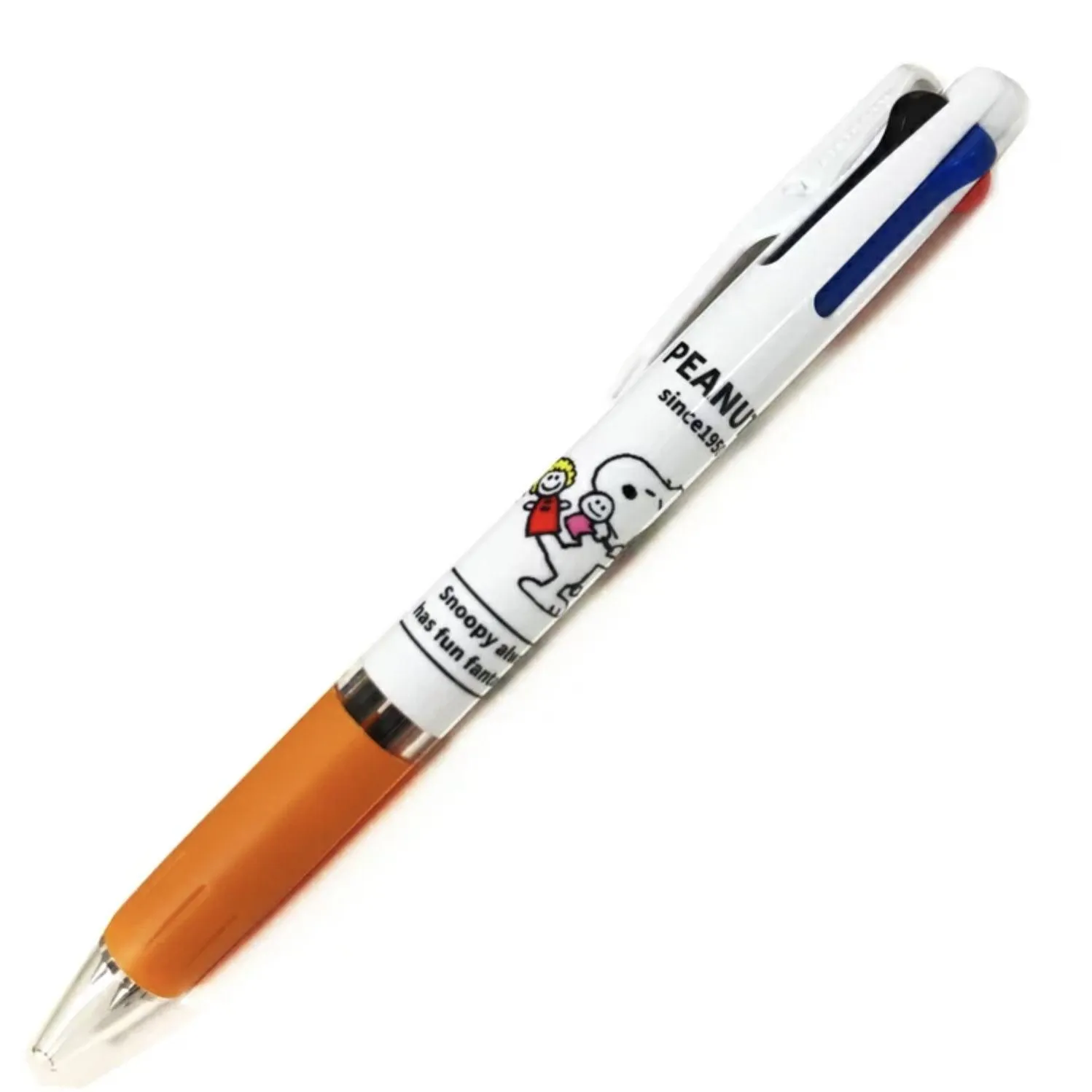 KUTSUWA x UNI jetstream 0.5mm Snoopy Miffy Rabbit 3-color oil-based pen multi-color pen