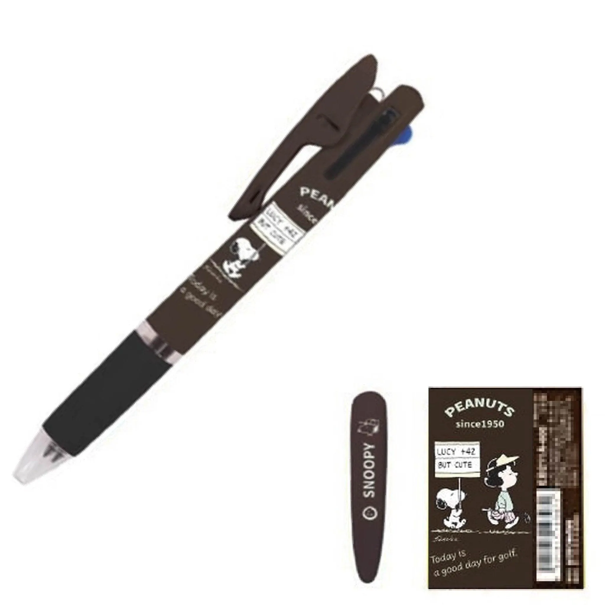 KUTSUWA x UNI jetstream 0.5mm Snoopy Miffy Rabbit 3-color oil-based pen multi-color pen