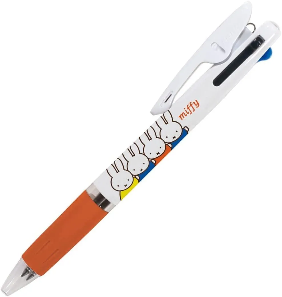 KUTSUWA x UNI jetstream 0.5mm Snoopy Miffy Rabbit 3-color oil-based pen multi-color pen