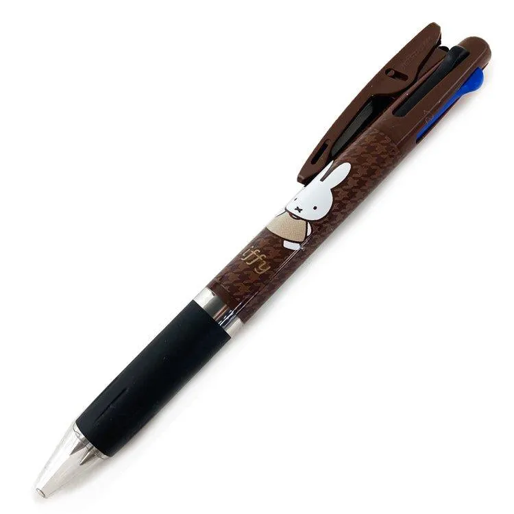 KUTSUWA x UNI jetstream 0.5mm Snoopy Miffy Rabbit 3-color oil-based pen multi-color pen