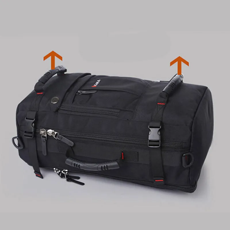 Large Capacity Travel Backpack Convertible Shoulder Bag With Password Lock